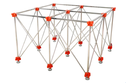 Stahovací pracovní stůl nůžkový (28918)