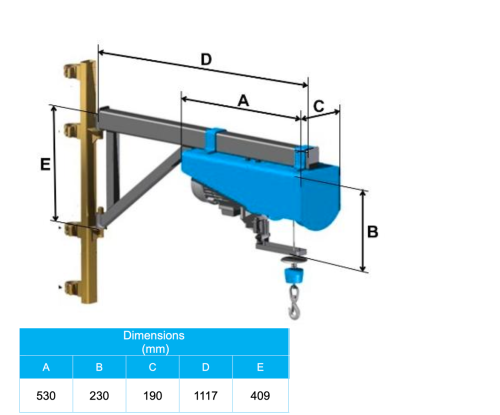 Držák na lešení vč. klem 